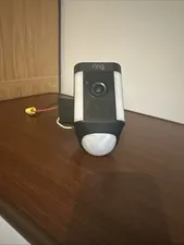 Ring Spotlight Cam Wired Black