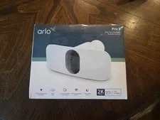 Arlo Pro 3 Floodlight Indoor/Outdoor Security Camera - White