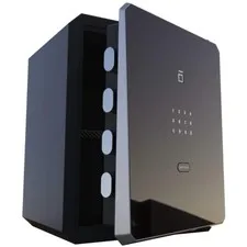 Fingerprint Password Safe Box, Anti-theft Alarm, 2.1 Cu Ft