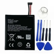 S2 (6-Pin) Battery Compatible with Ring, Video Doorbell 2nd Generation (6 Cab...