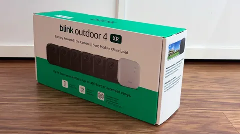 New Blink Outdoor 4 XR Wireless Outdoor Security 6-Cameras w/Sync B0DV4XM4P4