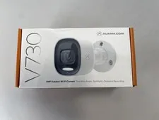 Alarm.com ADC-V730 4MP Outdoor WIFI Spotlight Security Camera - White