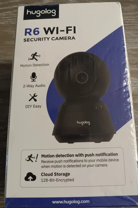Hugolog 2K 3MP Indoor Pan/Tilt Security Camera with Auto-Focus,Ideal for Baby