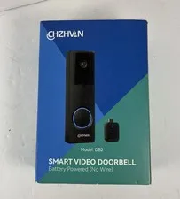 DB2 Doorbell Camera Wireless 2K Video AI Human Detector Night Vision 2-Way Audio