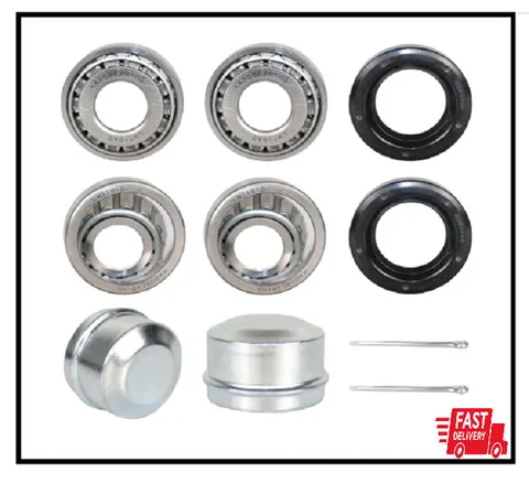 2 Set Fits 3/4" inch Axles Trailer Wheel Hub Bearings, LM11949 LM11910 Bearings