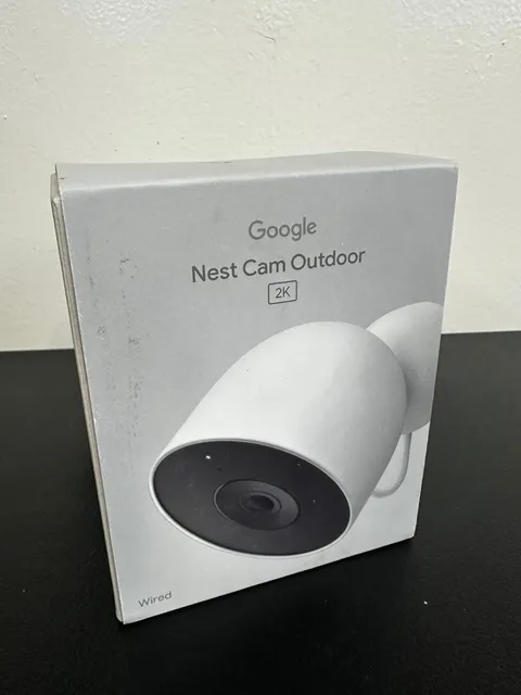 Google Nest Cam Outdoor 2nd Gen - Wired Security Camera with 2K Video Brand New