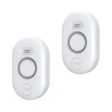 METAK Water Leak Detector Sensor Alarm: Home Water Flooding Monitor Smart Sink O