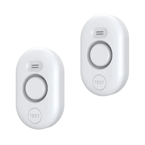 METAK Water Leak Detector Sensor Alarm: Home Water Flooding Monitor Smart Sink O
