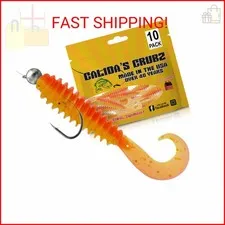 Galida's Grubz Soft Plastic Grubz for Peacock Bass and Walleye Fishing | Deep Ri