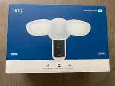 NEW SEALED Ring Floodlight Cam Pro (Wired, 2nd Gen) - Retinal 4K