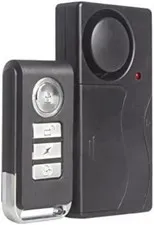 Wireless Anti-Theft Vibration Alarm, 110Db Loud Sensitivity Adjustable Motion Se