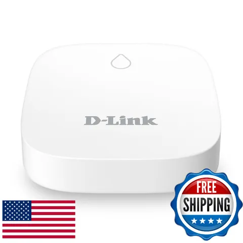 D-Link Wireless Water Leak Sensor Pod Long Range Battery Powered Compatible SW-A