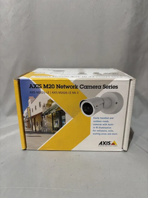 Axis M2025-LE Wired IP/Network Surveillance Camera Outdoor/Indoor White