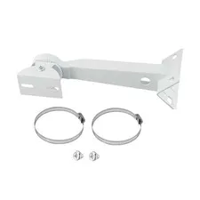 For CCTV Camera Mounting Bracket with 2 Adjustable Loops for Secure Setup