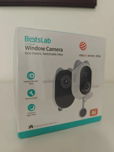 NEW BotsLan Window Camera W101, Security, 2.5k Resolution, 24/7 Recording