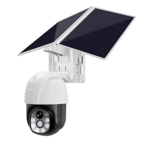 Smart Solar Security Cam – WiFi/4G HD Lens, PIR, Night Vision