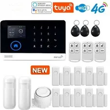 Alarm System,WiFi,4G,home Security,intelligent Voice Control,APP Push Function