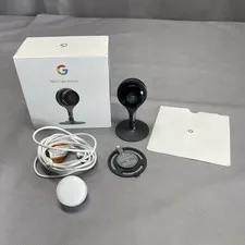 Google Nest Cam Indoor Security Camera A0005 1st Gen Wired Magnetic Mount