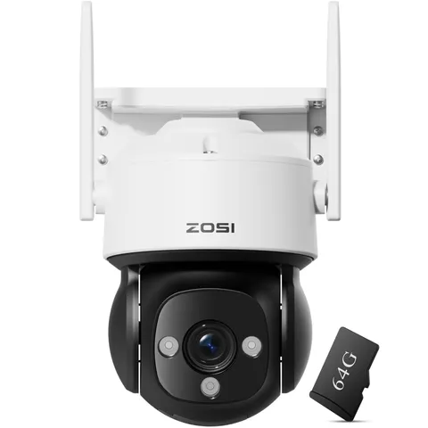 C290 4K 8MP UHD Pan/Tilt Wired Wifi Security Camera Outdoor Indoor, Plug-In IP C