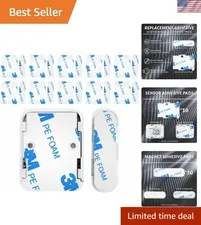 Replace SimpliSafe Adhesive Strips with Ease - 20 Pack of Sensor and Magnet Pads