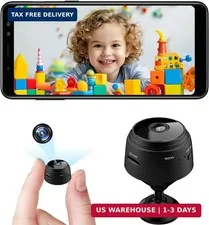 senri Mini Security Camera, 1080P HD WiFi Home Indoor Outdoor Camera for Baby/Pe