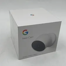 Google Nest Cam Outdoor or Indoor, Battery - 2nd Generation - 1 Pack
