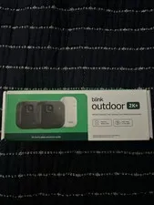 Blink Outdoor 2K+ Wireless Security Camera 2K 2-Pack w/Sync New