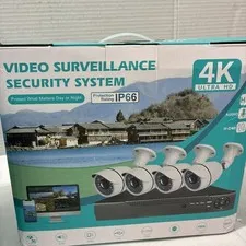Video Surveillance Security System 4K Ultra HD