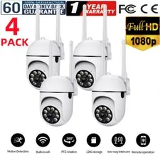 Camara De Seguridad WIFI Exterior Pequeña Compacta Con Vision Nocturna Full HD