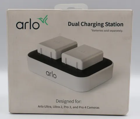 NEW Arlo Dual Battery Charging Station for Ultra 1/2, Pro 3/4 Cameras, VMA5400C