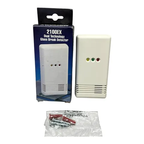 Ademco 2100EX Dual Technology Wired Glass Break Detector Alarm Sensor NOS