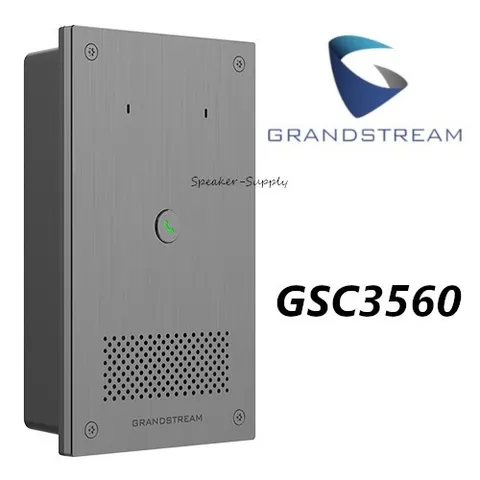 Grandstream GSC3560 Smart Outdoor Single Button Audio Intercom Door System