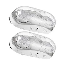 LEONLITE LED Emergency Lighting, Wet Location Emergency Light with Battery Ba...
