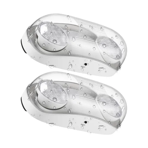 LEONLITE LED Emergency Lighting, Wet Location Emergency Light with Battery Ba...