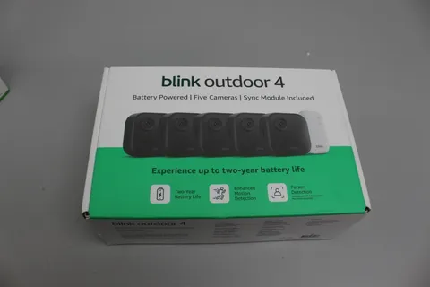 Blink Outdoor Camera 4 5-Camera Wireless System - New (C31038082)