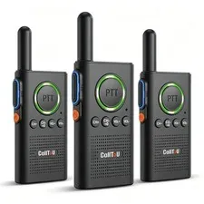 CallToU 2 Way Intercom for Elderly 3300FT Rechargeable 1000mAh Battery, VOX, ...