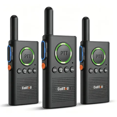 CallToU 2 Way Intercom for Elderly 3300FT Rechargeable 1000mAh Battery, VOX, ...