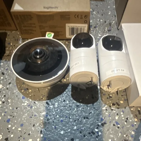 Logitech Circle 1080p Wireless Indoor Security Cameras Lot of 3 Night Vision