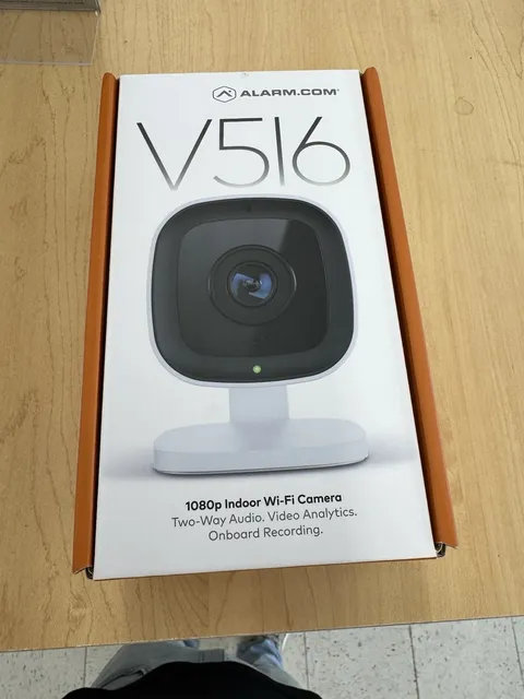 New ALARM.COM V516 WiFi Security Camera