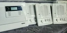 Nutone Radio-Intercom System IM-3204 Master Unit and Five (5) Room Stations