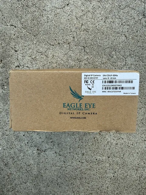 Eagle Eye Networks 12MP Digital IP Dome Security Camera EN-CDUF-004A