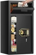 7.5 Cuft Large Drop Safe for Business, Depository Safe Box with Drop Slot
