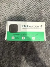 New Blink Outdoor 4 (4th Gen) Smart Security Camera Wire Free W/ Sync Module