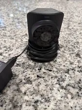SimpliSafe SimpliCam 1080p Wired Security Camera Black SSCM2)w stand power block