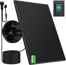 Blink Outdoor Camera Solar Panel with Built-In 4000Mah Battery, 27% High Convers