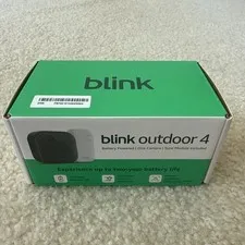 Blink Outdoor 4 Wireless Security Camera System w/ Sync Module - Brand New