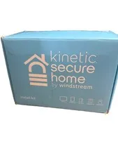 Kinetic Secure Home Windstream Complete Security System Kit 2 Cameras Hub