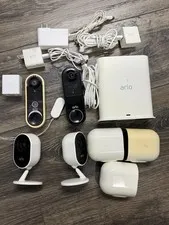 Arlo Security Camera Lot Pro 3 Pro 4 Base Doorbells Indoor Cameras Batteries Lot