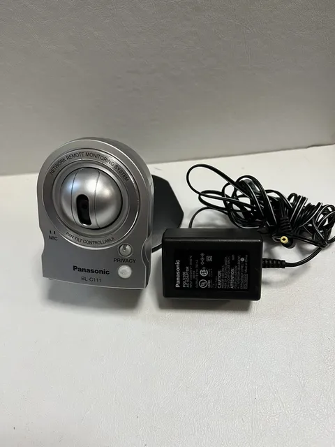 Panasonic Home Network Camera BL-C111A With Power Supply