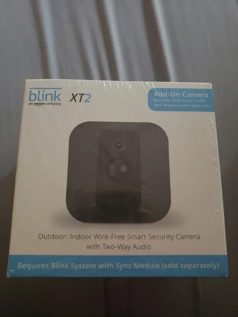 1 Blink XT2 Wi-Fi 1080p Indoor/Outdoor Security Camera Add-on Camera NEW Sealed